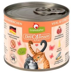 GranataPet DeliCatessen 6 X 200 G 17 GranataPet DeliCatessen 6 X 200 G -Perros Gatos Suministros Tienda 101315 pla granatapet delicatessen kalb kaninchen 200g hs 01 2