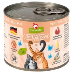 Oferta De Prueba: GranataPet DeliCatessen 6 X 200 G -Perros Gatos Suministros Tienda 101322 pla granatapet delicatessen kalb pur 200g hs 01 9 1