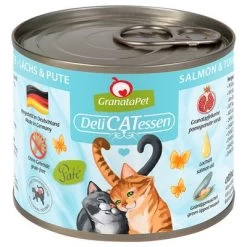 Oferta De Prueba: GranataPet DeliCatessen 6 X 200 G -Perros Gatos Suministros Tienda 101502 pla granatapet delicatessen lachs pute 200g hs 01 2 1