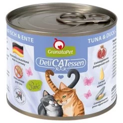 GranataPet DeliCatessen 6 X 200 G 19 GranataPet DeliCatessen 6 X 200 G -Perros Gatos Suministros Tienda 101503 pla granatapet delicatessen thunfisch ente 200g hs 01 3