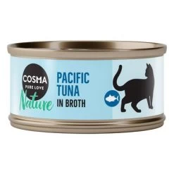Pack Ahorro: Cosma Nature 24 X 70 G -Perros Gatos Suministros Tienda 103999 pla cosma nature pacifictuna 70g 9 1