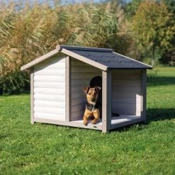 Caseta Para Perros Trixie Natura Con Terraza 7 Caseta Para Perros Trixie Natura Con Terraza -Perros Gatos Suministros Tienda 106396 trixie huette lodge mit terrasse hs 01 1