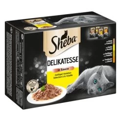 Sheba 48 X 85 G En Sobres Multireceta -Perros Gatos Suministros Tienda 107296 pla sheba multipack delikatesse in sauce 5