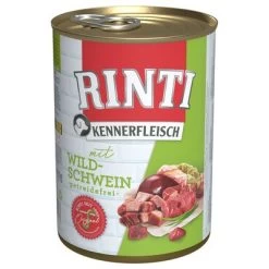 Pack Ahorro: Rinti Kennerfleisch 12 X 400 G -Perros Gatos Suministros Tienda 111297 pla bilder rinti kennerfleisch wildschwein 400g hs 01 7
