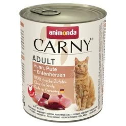 Animonda Carny Adult 6 X 800 G -Perros Gatos Suministros Tienda 114512 pla animonda carny adult huhnputeentenherz 800g 9