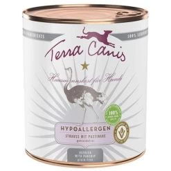 Terra Canis Menú Hipoalergénico Para Perros 6 X 800 G -Perros Gatos Suministros Tienda 114597 pla terracanis hypoallergen strauss 800g 9