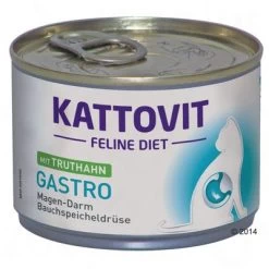 Kattovit Gastro Comida Húmeda Para Gatos 11 Kattovit Gastro Comida Húmeda Para Gatos -Perros Gatos Suministros Tienda 12505 kattovit gastro mit truthahn 175 g 1