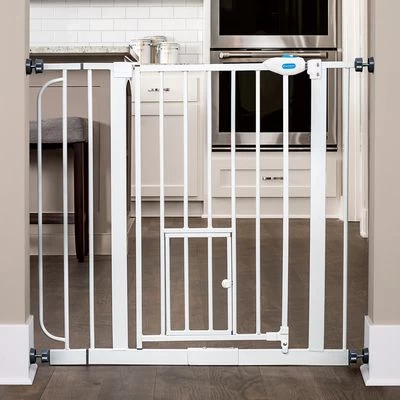 Barrera Carlson Pet Gate Con Puerta Gatera 4 Barrera Carlson Pet Gate Con Puerta Gatera - Imagen 2