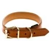 Collar De Cuero Heim Buffalo Coñac Para Perros -Perros Gatos Suministros Tienda 14170 PLA Heim Lederhalsband Buffalo cognac FG30 1 1