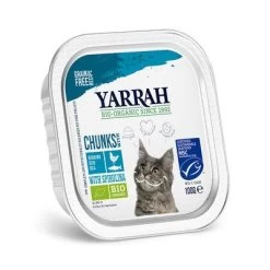 Yarrah Bio 48 X 100 G En Tarrinas Para Gatos - Pack Ahorro 32 Yarrah Bio 48 X 100 G En Tarrinas Para Gatos - Pack Ahorro -Perros Gatos Suministros Tienda 1451 pla yarrah broekchen fisch spirulina 100g hs 01 7