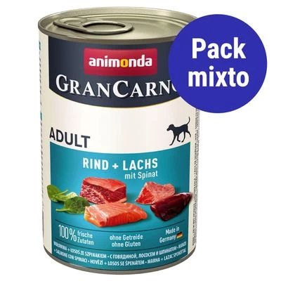 Animonda GranCarno Original Adult En Pack Mixto 3 Animonda GranCarno Original Adult En Pack Mixto