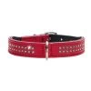 Collar De Cuero HUNTER Diamond Petit Rojo Y Negro Para Perros -Perros Gatos Suministros Tienda 185600 185696 185698 185700 185702 185703 pla hunter halsband diamond petit rotschwarz hs 01 9