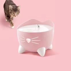 Bebedero Fuente Catit PIXI Rosa -Perros Gatos Suministros Tienda 187697 hagencontainer catit pixi trinkbrunnen pink hs 13 7