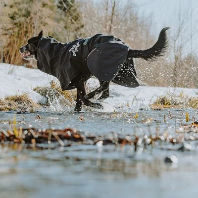 Chubasquero Bare Coal Hurtta Para Perros - Imagen 3