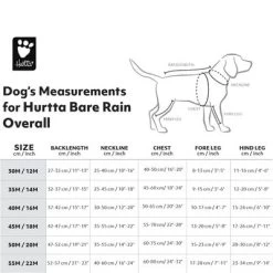 Chubasquero Bare Pine Hurtta Para Perros -Perros Gatos Suministros Tienda 188303 188304 188305 188396 186542 186543 hurtta forzooplus bare regenoverall pine hs 05 5
