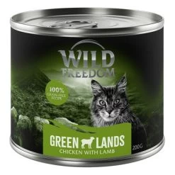 Pack Ahorro Wild Freedom Adult 12 X 200 G -Perros Gatos Suministros Tienda 1 wildfreedom classic green lands 200g 1000x1000 0