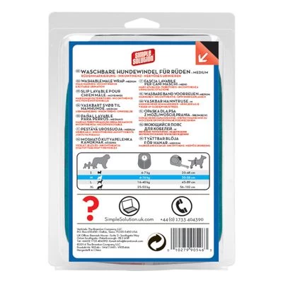 Simple Solution Pañal Lavable Para Perros Macho - Imagen 9