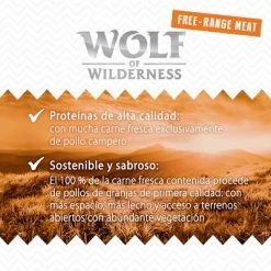 Wolf Of Wilderness Free Range 6 X 800 G 17 Wolf Of Wilderness Free Range 6 X 800 G -Perros Gatos Suministros Tienda 2021 09 wow freerange wet board wideacres 1000x1000 es 9