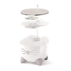 Bebedero Fuente Catit PIXI De Acero -Perros Gatos Suministros Tienda 203608 hagencontainer catitpixi trinkbrunnen edelstahl 2 5l hs 03 5