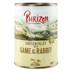 Purizon Adult 6 X 400 G Comida Húmeda Sin Cereales Para Perros -Perros Gatos Suministros Tienda 209098 pla purizon wild 400g 7 1