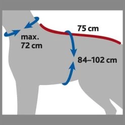 Albornoz Trixie Para Perros -Perros Gatos Suministros Tienda 212796 trixie bademantel hunde hs 16 8