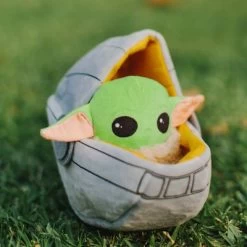 Disney Star Wars Baby Yoda En La Cuna Juguete Para Perros -Perros Gatos Suministros Tienda 216712 texstar starwars babyyoda cradle hs 03 1