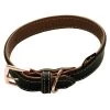 Collar Rosé Para Perros Negro/marrón -Perros Gatos Suministros Tienda 217888 217889 21789 217891 pla heim halsband gefuettert rose schwarzbraun hs 01 4