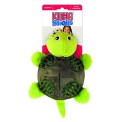 KONG Shells Tortuga De Juguete Para Perros -Perros Gatos Suministros Tienda 219701 219703 pla kong shells turtle hs 01 6