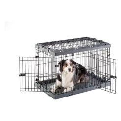 Jaula De Transporte Ferplast Superior Para Perros -Perros Gatos Suministros Tienda 221400 ferplast transportbox superior hs 03 1