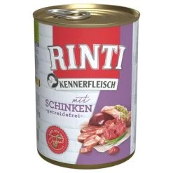 Pack Ahorro: Rinti Kennerfleisch 12 X 400 G -Perros Gatos Suministros Tienda 22268 pla bilder rinti kennerfleisch schinken 400g hs 01 8