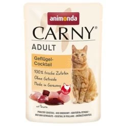 Animonda Carny Adult Pack Mixto En Bolsitas 8 X 85 G -Perros Gatos Suministros Tienda 222696 pla animonda carby sparpaket pouch gefluegel coctail 85g hs 01 6