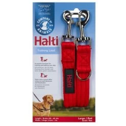 Correa Halti Para El Adiestramiento De Perros -Perros Gatos Suministros Tienda 235202 pla coa halti trainingsleine rot hs4 1