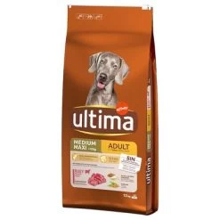 Pack Ahorro: Affinity Ultima Pienso Para Perros -Perros Gatos Suministros Tienda 246899 pla affinity ultimamedium maxiadult rind 12kg hs 01 3