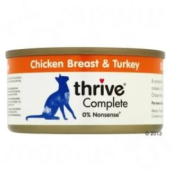 Thrive Complete Comida Húmeda Para Gatos 24 X 75 G 19 Thrive Complete Comida Húmeda Para Gatos 24 X 75 G -Perros Gatos Suministros Tienda 251392 thrivechickenturkey 1