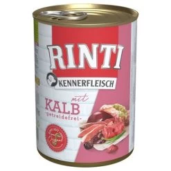 Pack Ahorro: Rinti Kennerfleisch 12 X 400 G -Perros Gatos Suministros Tienda 25426 pla bilder rinti kennerfleisch kalb 400g hs 01 2