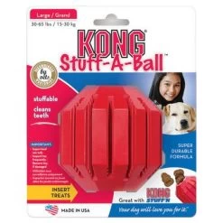 KONG Stuff-A-Ball Juguete Dental Para Perros