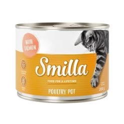 Smilla Tierna Ave 24 X 200 G - Pack Ahorro 15 Smilla Tierna Ave 24 X 200 G - Pack Ahorro -Perros Gatos Suministros Tienda 269012 pla smilla poultry pot salmon 200g 0