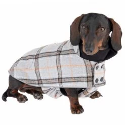 Abrigo Flannel Check Para Perros -Perros Gatos Suministros Tienda 269061 35cm dackel fg 2607 3