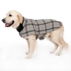 Abrigo Flannel Check Para Perros -Perros Gatos Suministros Tienda 269071 flannel check 60cm fg 2346 8