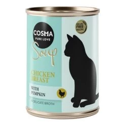 Cosma Soup Sopa Para Gatos 6 X 100 G -Perros Gatos Suministros Tienda 275396 pla cosma soup chicken 100g 1000x1000 8 1