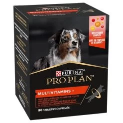 PRO PLAN Dog Adult Multivitamins Supplement Comprimidos -Perros Gatos Suministros Tienda 276496 proplan dog supplement multivitamin 90tb hs 02 1
