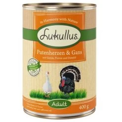 Lukullus Adult 6 X 400 G 8 Lukullus Adult 6 X 400 G -Perros Gatos Suministros Tienda 28050 pla lukullus putenherzen gans 6 x 400 g 9