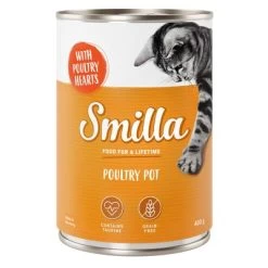 Smilla Tierna Ave 6 X 400 G -Perros Gatos Suministros Tienda 28067 pla smilla poulrypot poultry 400g 9