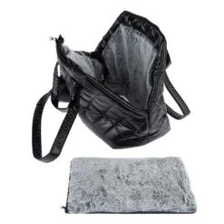 Bolso De Transporte TIAKI Deluxe Fuzz Para Mascotas -Perros Gatos Suministros Tienda 295099 deluxe umhaengetasche fuzz fg 4437 8