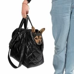 Bolso De Transporte TIAKI Deluxe Fuzz Para Mascotas -Perros Gatos Suministros Tienda 295099 deluxe umhaengetasche fuzz fg 4568 3