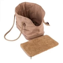 Bolso De Transporte TIAKI Premium Camello Para Mascotas -Perros Gatos Suministros Tienda 295114 premium umhaengetasche camello fg 4486 9