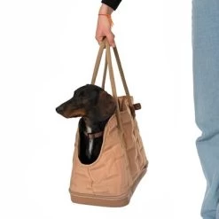 Bolso De Transporte TIAKI Premium Camello Para Mascotas -Perros Gatos Suministros Tienda 295114 premium umhaengetasche camello fg 4524 6