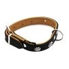 Collar De Cuero Heim Edelweiß Color Negro / Natural Para Perros 2 Collar De Cuero Heim Edelweiß Color Negro / Natural Para Perros -Perros Gatos Suministros Tienda 298197 heim halsband edelwei 20mm 40cm hs 03 1