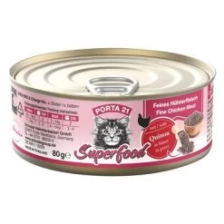 Porta 21 Superfood Comida Húmeda Para Gatos 6 X 80 G 14 Porta 21 Superfood Comida Húmeda Para Gatos 6 X 80 G -Perros Gatos Suministros Tienda 308297 pla porta21 superfood huhnquinoa 80g hs 01 5