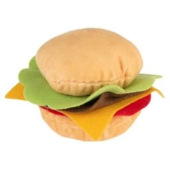 Menú De Hamburguesa Squeaky Juguete Para Perros -Perros Gatos Suministros Tienda 309997 hundespielzeug squeaky burguermenu hs 06 1